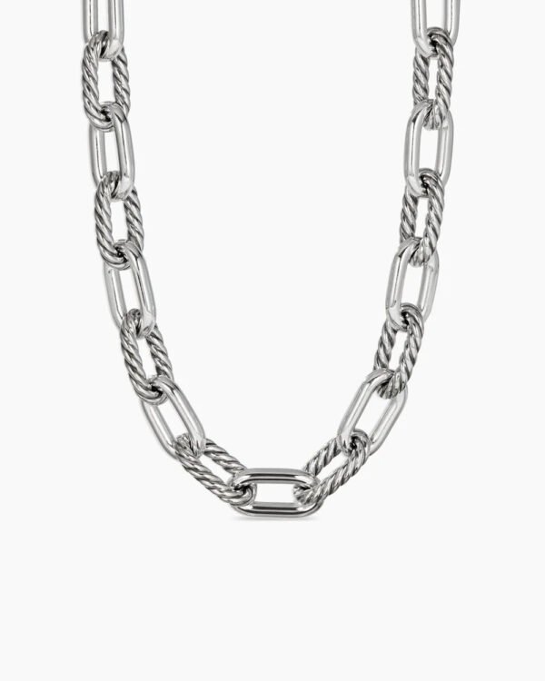 96F02F91-AC4D-8285-E140-48EA3B492AC2.jpg DY Madison® Chain Necklace Sterling Silver, 13.5mm