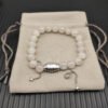 8MM Stretch Rock Crystal Bracelet