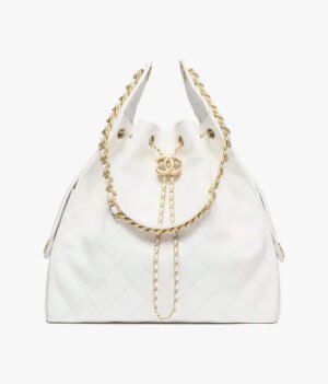 CHANEL 25 medium bag(White)