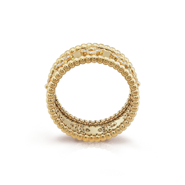 Perlee clovers ring, small model