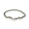 9AF2FCB0-1F4F-7612-65DE-A60F9B8C708F.jpg Wheat Chain Bracelet Sterling Silver - 19CM