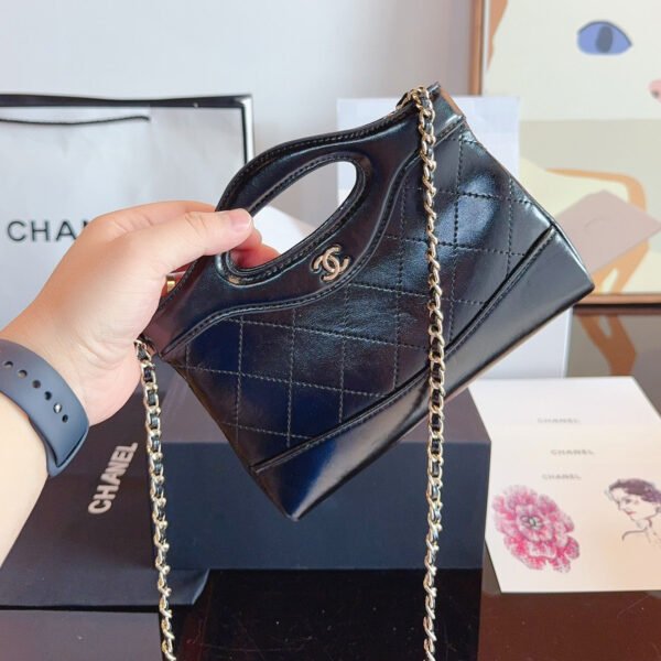 31 MINI SHOPPING BAG - BLACK