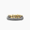 Helena Ring Sterling Silver with 18K Yellow Gold and Diamonds, 7.7mm - 6