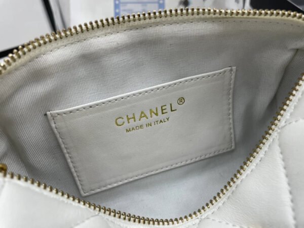 9BF3F37E-AC35-871A-C669-2C0724952E9A.jpg Chanel Bowling Mini White Bag For Women 11cm/4.3in