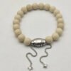 8MM Stretch Rock Crystal Bracelet