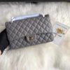 Chanel 1112 Grey Medium Size 2.55 Lambskin Leather Flap Bag