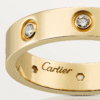 LOVE WEDDING BAND, 8 DIAMONDS