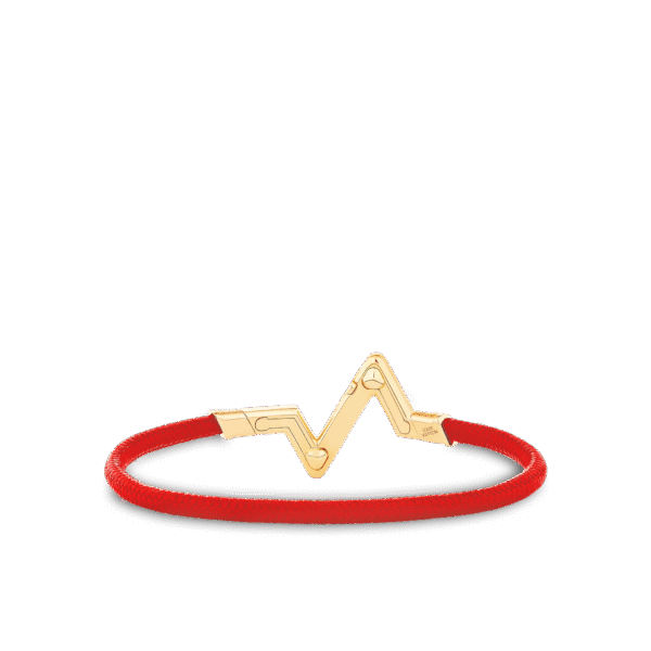 Volt Upside Down Play Large Bracelet, Yellow Gold