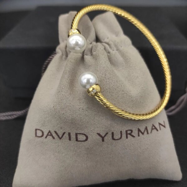 A1AE82BB-C42E-50A9-5E09-082159422F3E.jpg Solari Cablespira® Bracelet 18K Yellow Gold with Pearls and Diamonds, 3mm
