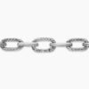 DY Madison&reg; Chain Necklace Sterling Silver with Diamonds, 11mm