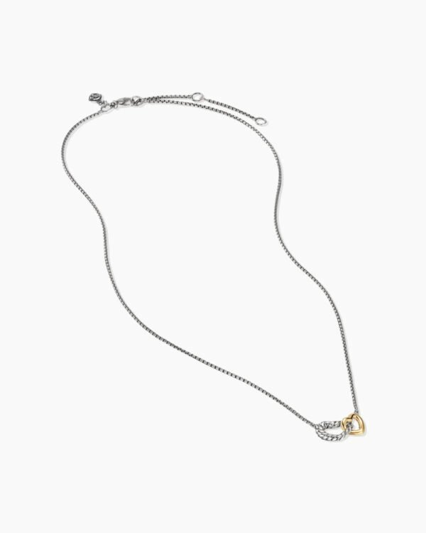 Cable Collectibles&reg; Interlocking Heart Necklace
