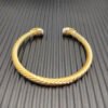 Cable Bracelet with Pearls & Diamond Accents  5mm