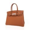 Birkin 30 Bag Gold Epsom Leather with Palladium Hardware