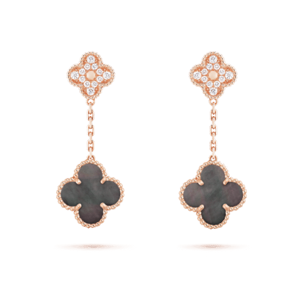 Magic Alhambra earrings, 2 motifs
