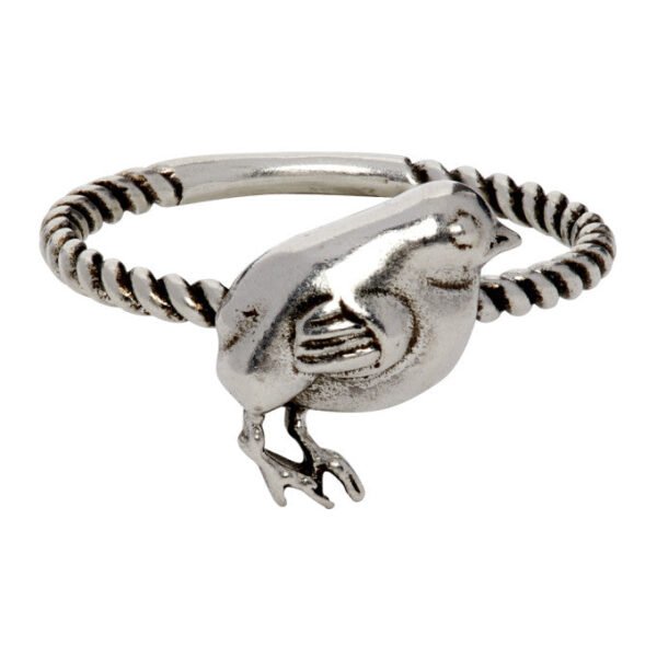 A3DB6562-81E9-CFE4-D8F6-C80C7537450C.jpg Chick Motif Ring in Silver - 6