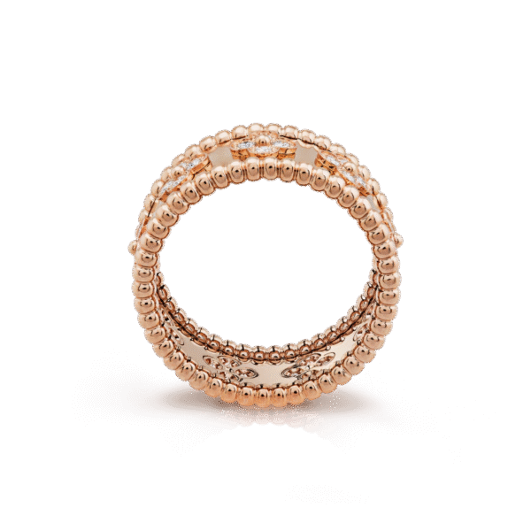 Perlee clovers ring, small model