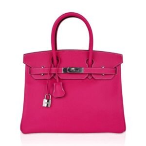 A4B2E472-5414-4B66-548D-0182DDE93CC8.jpg Birkin 30 Bag Rose Tyrien Candy Epsom Limited Edition Palladium