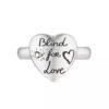 A6C7C67D-AFB3-F4E1-BC05-EBDCCD3C18C8.jpg Blind For Love Heart Shape Sterling Silver Ring