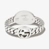 Sterling Silver Interlocking G Chain Ring