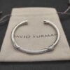 A728D81F-0EA7-C683-00B8-63AC3A591D6A.jpg X Classic Cable Station Bracelet Sterling Silver with Diamonds, 4mm