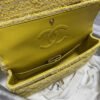 A76C46CD-B1C7-3D6C-B9DC-6A805C2151AF.jpg Chanel Class-Flap Bag In Yellow Tweed 1112