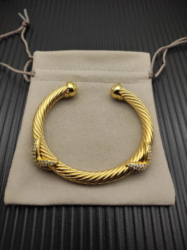 David Yurman  Cable Cuff Bracelet,7mm