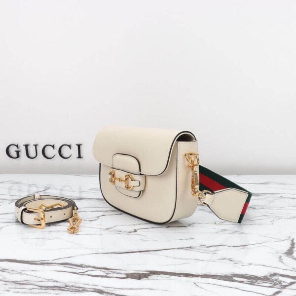 Gucci Horsebit 1955 Mini Leather Shoulder Bag