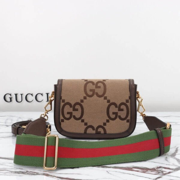 Gucci Horsebit 1955 Jumbo GG Mini Shoulder Bag