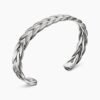 Chevron Collection for Men Chevron Cuff Bracelet Sterling Silver, 9mm