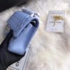 Chanel 1112 Blue Medium Size 2.55 Lambskin Leather Flap Bag