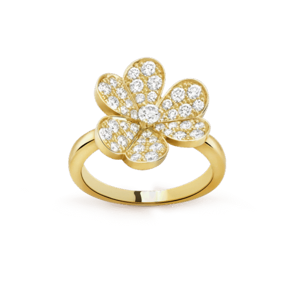 Frivole ring, 1 flower, small model