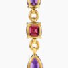 A98BD0B8-1431-0FEE-AEC5-9A0F45107A81.jpg Marbella Y Pendant 18K Yellow Gold with Amethyst and Rhodolite Garnet, 57.8mm
