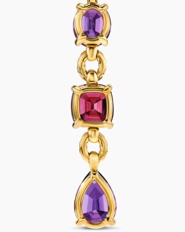 A98BD0B8-1431-0FEE-AEC5-9A0F45107A81.jpg Marbella Y Pendant 18K Yellow Gold with Amethyst and Rhodolite Garnet, 57.8mm