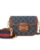 Gucci Horsebit 1955 Demin Mini Shoulder Bag