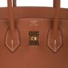 Birkin 25 Bag Gold Togo Leather Gold Hardware