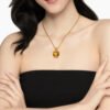 ACAE6FB5-4A08-24C4-2967-F4BCAAC6FAB8.jpg Marbella Pendant 18K Yellow Gold with Citrine, 22mm
