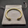 Renaissance&reg; Classic Cable Bracelet gold, 5mm
