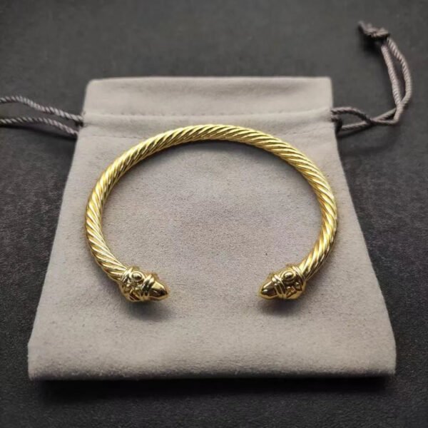 Renaissance&reg; Classic Cable Bracelet gold, 5mm