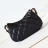 Chanel Aged Calfskin Quilted Small 19 Hobo Black