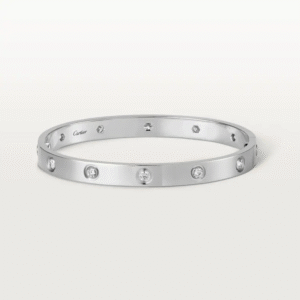 LOVE BRACELET, 10 DIAMONDS