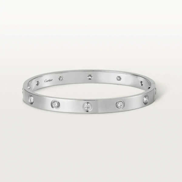 LOVE BRACELET, 10 DIAMONDS