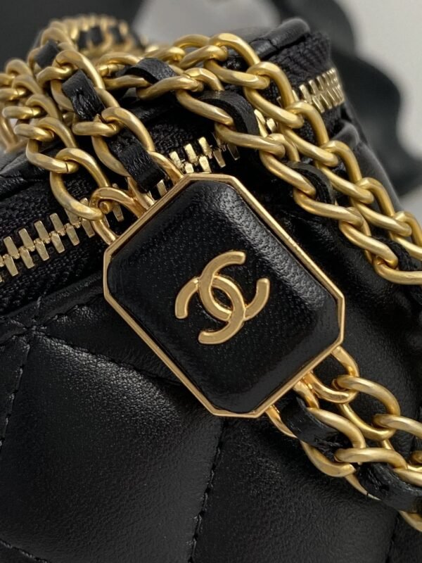 Chanel Small Vanity With Chain Black For Women, Women&rsquo;s Bags 4.3in/11cm