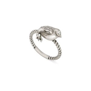 Chick Motif Ring in Silver - 6