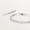 AF92DF39-5318-8F0A-ED00-20A70EEC1566-1.png LOVE BRACELET, SMALL MODEL, PAVED