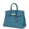 Birkin 30 Blue Jean Togo Gold Hardware