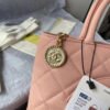 B0FFDCDE-463A-FE1F-ECE2-C264C3D00F43.jpg Chanel Medallion Tote Shoulder Pink Bag For Women 29cm/11.4in