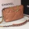 Chanel 19 Handbag 26cm Brown For Women AS1160