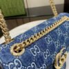 Gucci marmont 26 cm blue denim