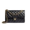 B24B9AA0-3445-1E6C-C2A4-D97D4033FE77.jpg Chanel Small Classic Handbag Lambskin & Gold Metal A01113