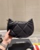 Chanel 19 Hobo Bag Black Lambskin Mixed Metal Hardware